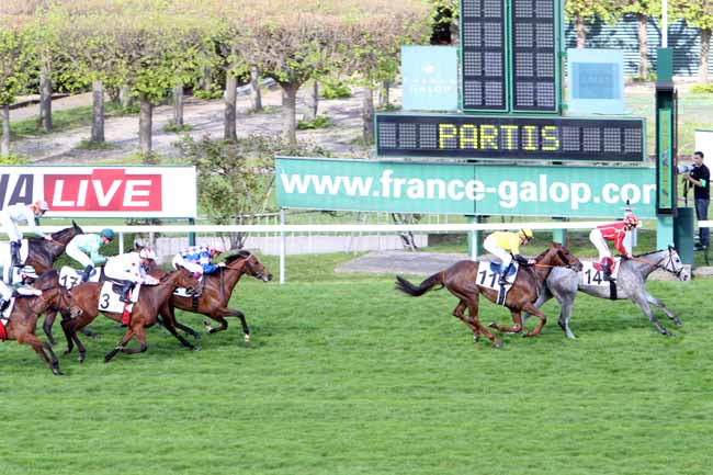Arrivée quinté pmu PRIX DE BRETAGNE à SAINT-CLOUD