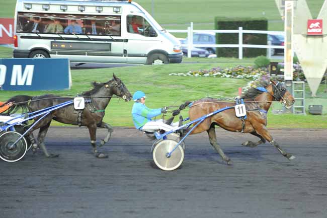 Arrivée quinté pmu PRIX SIRONE à PARIS-VINCENNES