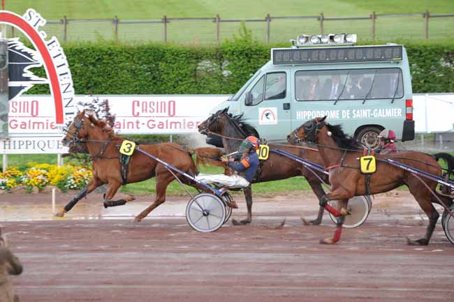 Arrivée quinté pmu PRIX DU RESTAURANT PANORAMIQUE CHRISTIAN PALLANDRE à SAINT GALMIER