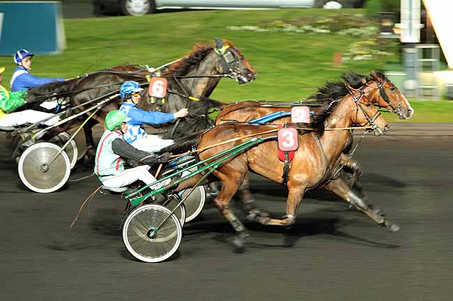 Arrivée quinté pmu PRIX EUGENIA à PARIS-VINCENNES