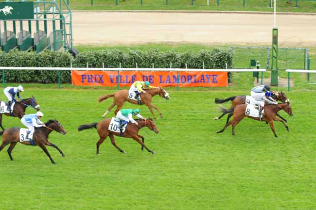 Arrivée quinté pmu PRIX DU PREMIER PAS à CHANTILLY
