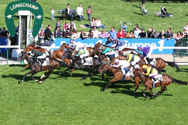 Arrivée quinté pmu PRIX DE L'ILE SAINT-LOUIS à LONGCHAMP