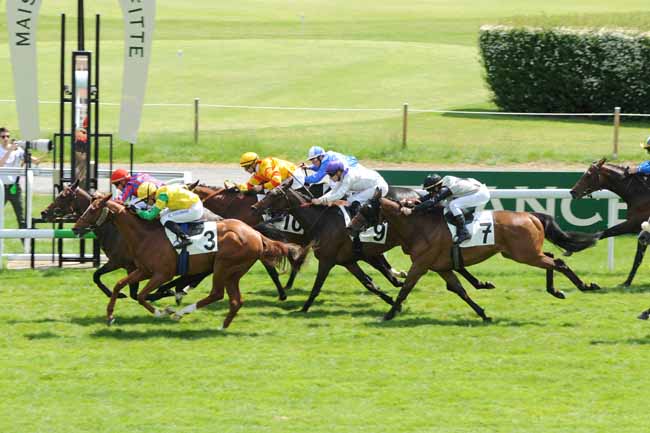 Arrivée quinté pmu PRIX DE MONTIGNY à MAISONS-LAFFITTE