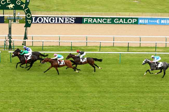 Arrivée quinté pmu PRIX DU PONT DU ROI à CHANTILLY