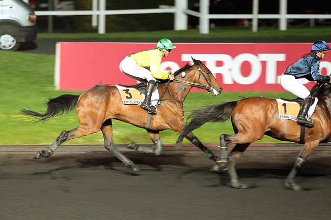 Arrivée quinté pmu PRIX KLYTAEMNESTRE à PARIS-VINCENNES