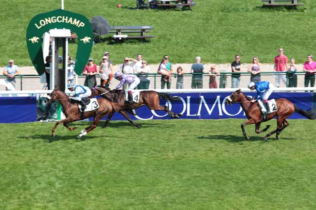 Arrivée quinté pmu PRIX VICOMTESSE VIGIER à LONGCHAMP