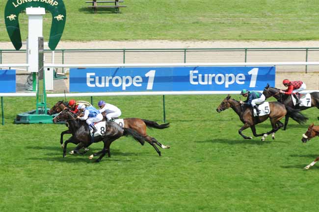 Arrivée quinté pmu PRIX DE POITRONVILLE à LONGCHAMP