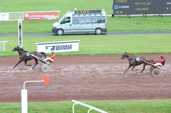 Arrivée quinté pmu PRIX DE LA SOLOGNE à VICHY