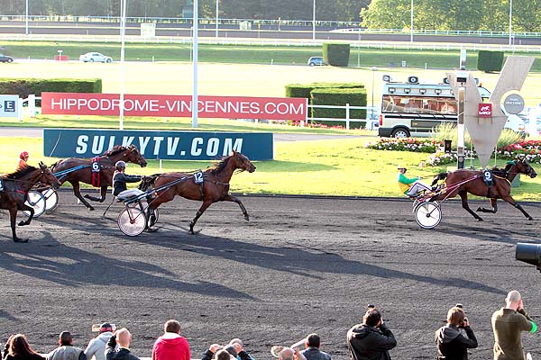 Arrivée quinté pmu PRIX TITANIA à PARIS-VINCENNES
