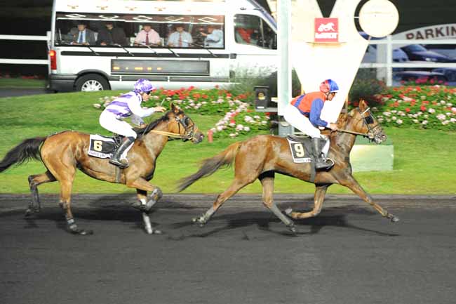Arrivée quinté pmu PRIX OKDA à PARIS-VINCENNES