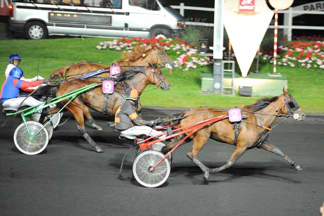 Arrivée quinté pmu PRIX NUNKY à PARIS-VINCENNES