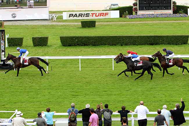 Arrivée quinté pmu PRIX CARMARTHEN à CLAIREFONTAINE