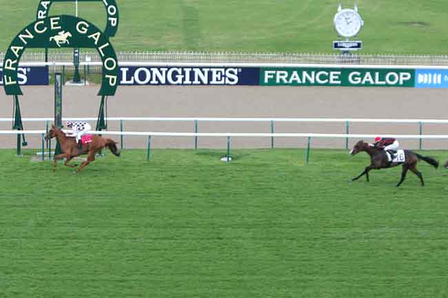 Arrivée quinté pmu PRIX DE LA CAPITAINERIE à CHANTILLY