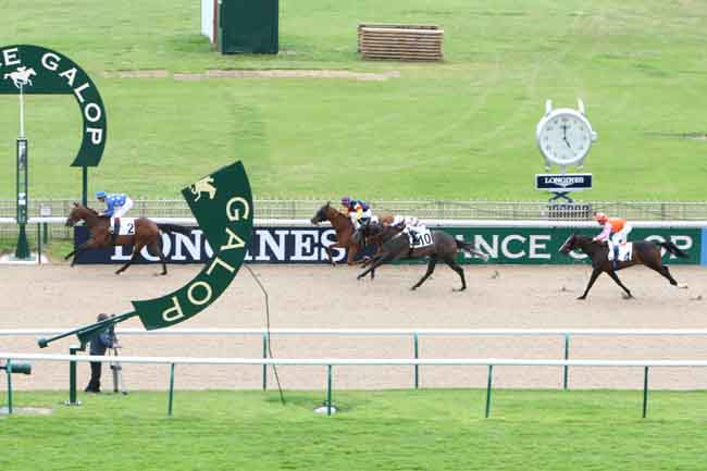 Arrivée quinté pmu PRIX DU GRAND MARISY à CHANTILLY