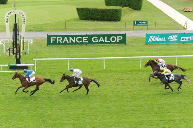 Arrivée quinté pmu PRIX DE VAUX-SUR-SEINE à MAISONS-LAFFITTE