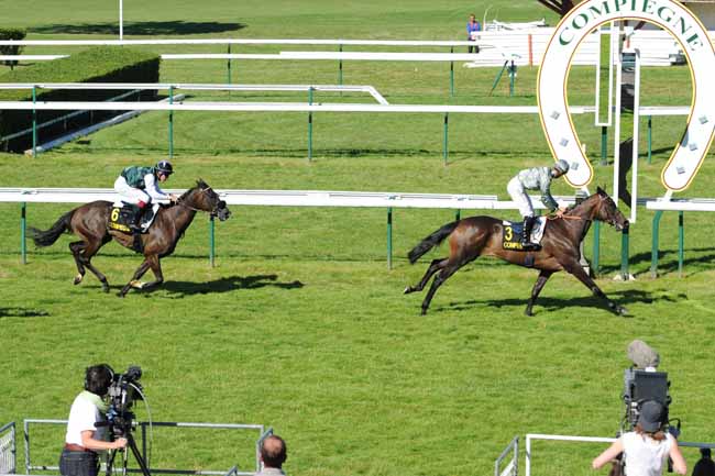 Arrivée quinté pmu PRIX DE THURY-EN-VALOIS à COMPIEGNE