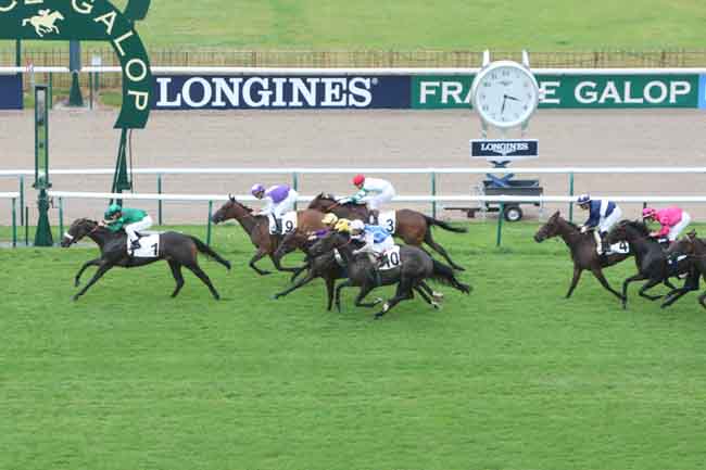 Arrivée quinté pmu PRIX DE BAGATELLE à CHANTILLY