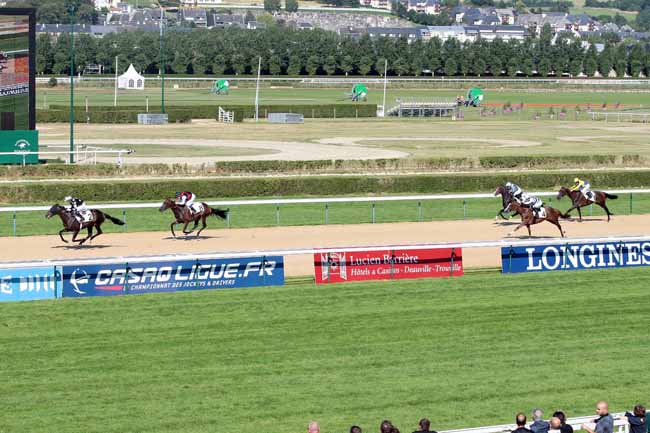 Arrivée quinté pmu PRIX ROYAL BARRIERE à DEAUVILLE