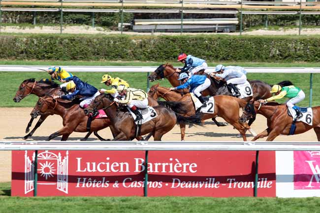 Arrivée quinté pmu PRIX DES COLLECTIVITES LOCALES à DEAUVILLE