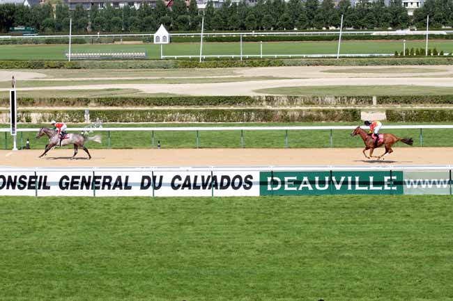 Arrivée quinté pmu PRIX VICOMTE A. - FEGENTRI WORLD CUP OF NATIONS à DEAUVILLE