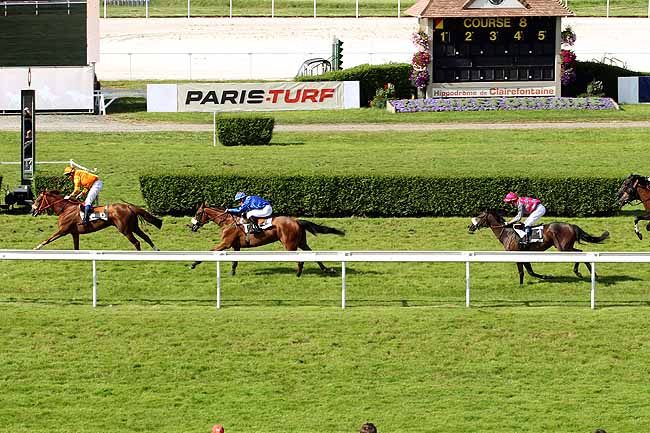 Arrivée quinté pmu PRIX DES GLYCINES à CLAIREFONTAINE