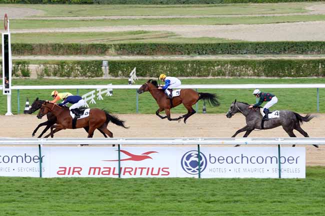 Arrivée quinté pmu PRIX DE CRICQUEVILLE à DEAUVILLE
