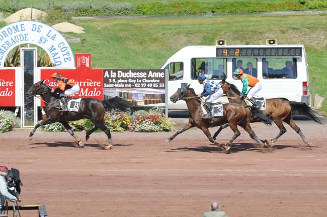 Arrivée quinté pmu PRIX JACQUES GIBOIRE à SAINT MALO