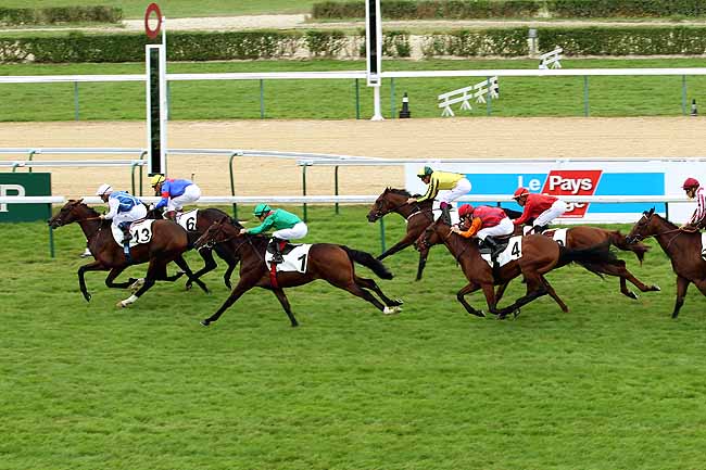 Arrivée quinté pmu PRIX DE MONTAIGU à DEAUVILLE