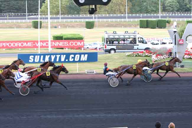 Arrivée quinté pmu PRIX DE CORBEIL à PARIS-VINCENNES