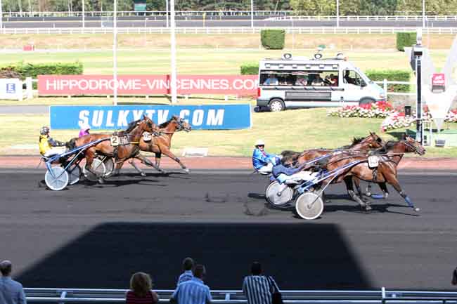 Arrivée quinté pmu PRIX DE LURY-SUR-ARNON (GR. A) à PARIS-VINCENNES