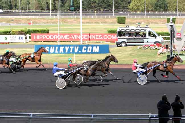 Arrivée quinté pmu PRIX DE CAGNES-SUR-MER à PARIS-VINCENNES