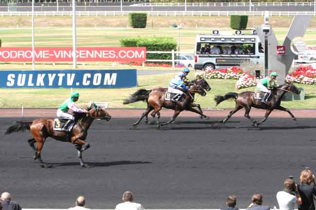 Arrivée quinté pmu PRIX LEGOUX-LONGPRE à PARIS-VINCENNES