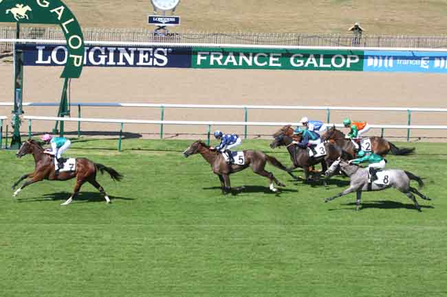 Arrivée quinté pmu PRIX DES TOURELLES à CHANTILLY