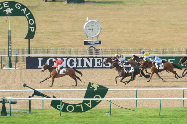 Arrivée quinté pmu PRIX DE L'ALLEE ARDENT à CHANTILLY