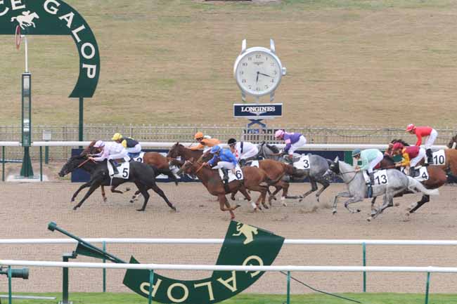 Arrivée quinté pmu PRIX DE L'ALLEE BALARD à CHANTILLY