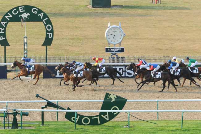 Arrivée quinté pmu PRIX DE L'ALLEE BRULETTE à CHANTILLY