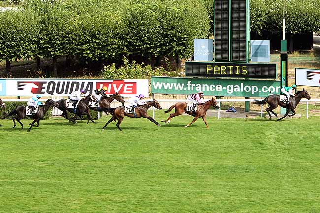Arrivée quinté pmu PRIX ALBINE à SAINT-CLOUD