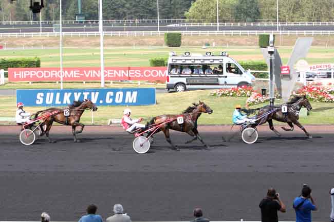Arrivée quinté pmu PRIX D'EAUZE à PARIS-VINCENNES