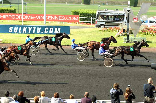 Arrivée quinté pmu PRIX DE GAILLON à PARIS-VINCENNES