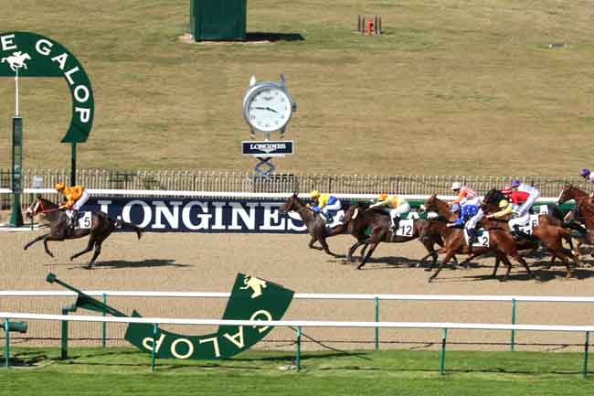 Arrivée quinté pmu PRIX DE LA PISTE RONDE à CHANTILLY