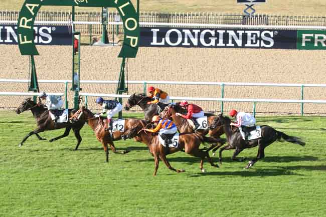 Arrivée quinté pmu PRIX DU CANAL DES MORFONDUS à CHANTILLY