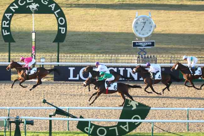 Arrivée quinté pmu PRIX DE LA COTE à CHANTILLY