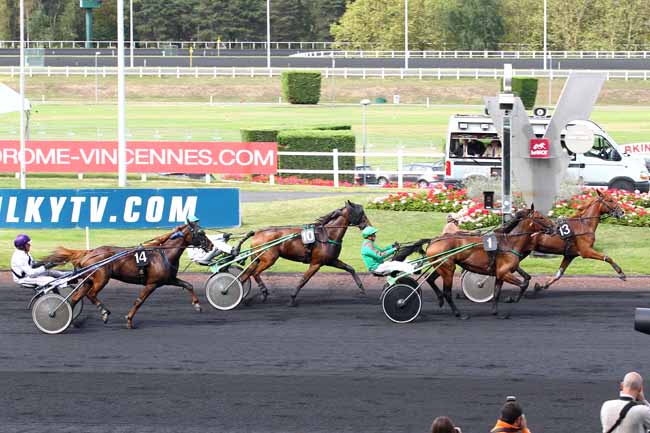 Arrivée quinté pmu PRIX DE NARBONNE à PARIS-VINCENNES