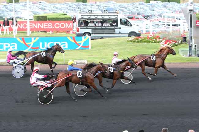 Arrivée quinté pmu PRIX CLERMOND-FERRAND à PARIS-VINCENNES