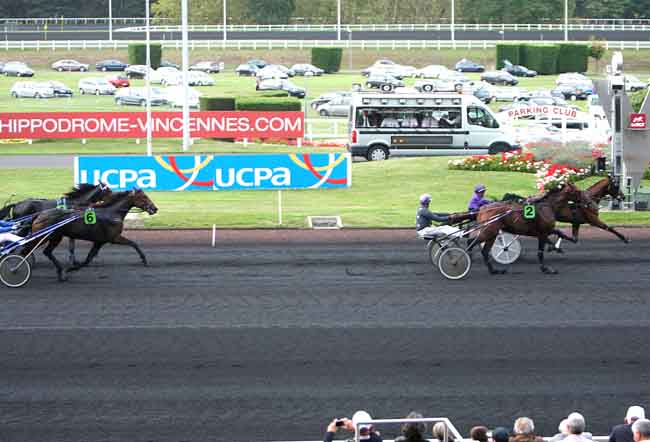 Arrivée quinté pmu PRIX DANGEUL à PARIS-VINCENNES