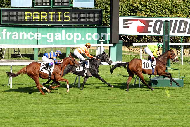 Arrivée quinté pmu PRIX DE THIVERVAL à SAINT-CLOUD