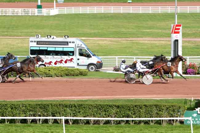 Arrivée quinté pmu PRIX DE MOISSAC à ENGHIEN