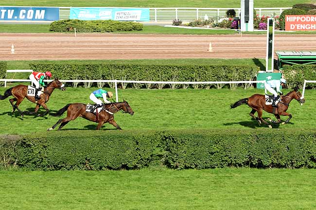 Arrivée quinté pmu PRIX DOMINIQUE SARTINI à ENGHIEN