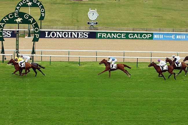 Arrivée quinté pmu PRIX DE CHARLEMONT à CHANTILLY