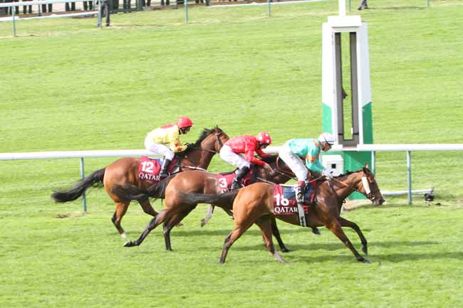 Arrivée quinté pmu QATAR PRIX DE L'ABBAYE DE LONGCHAMP à LONGCHAMP